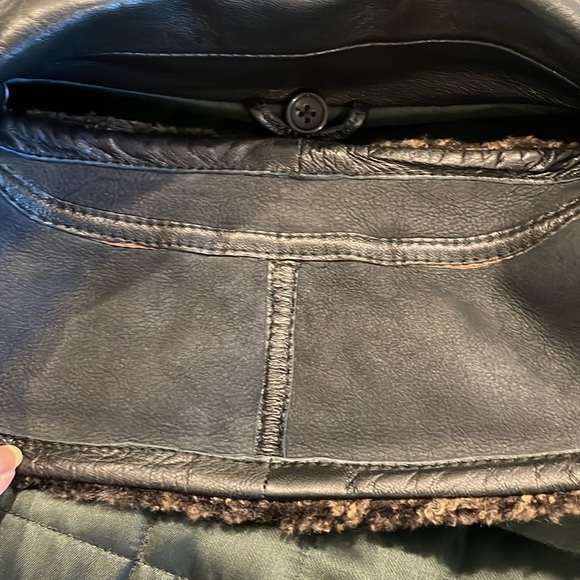 Men’s Gallotti Leather Coat - Picture 7 of 9